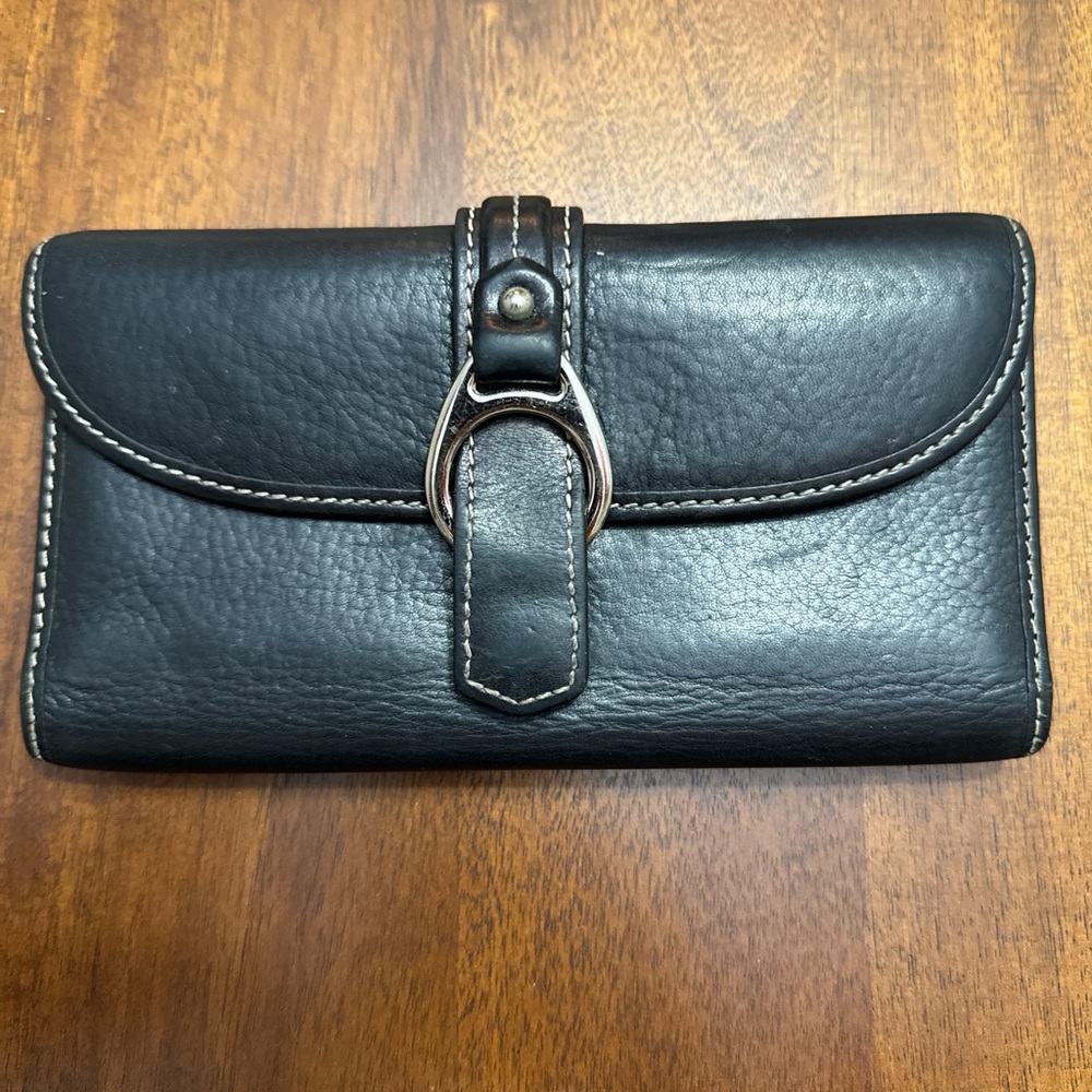 Dooney & Bourke Black Leather Wallet